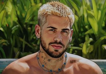 Idade de Zé Felipe durante apresentação em show sertanejo no Brasil