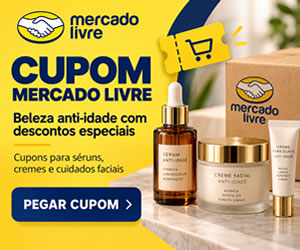 Cupons Mercado Livre